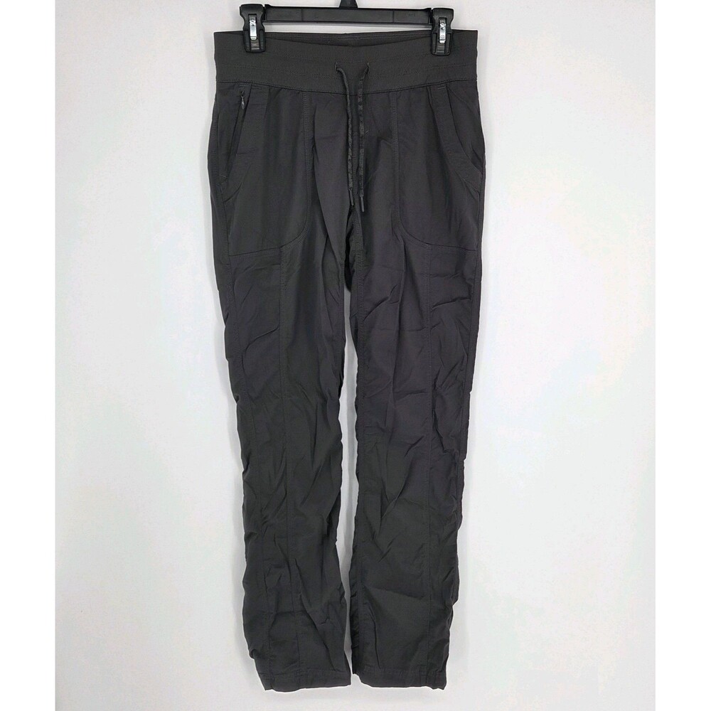 The North Face Womens Medium Gray Lightweight Performance Straight Leg Pants